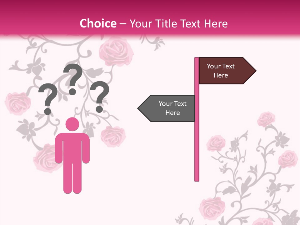 Pricetag Letter Clipart PowerPoint Template