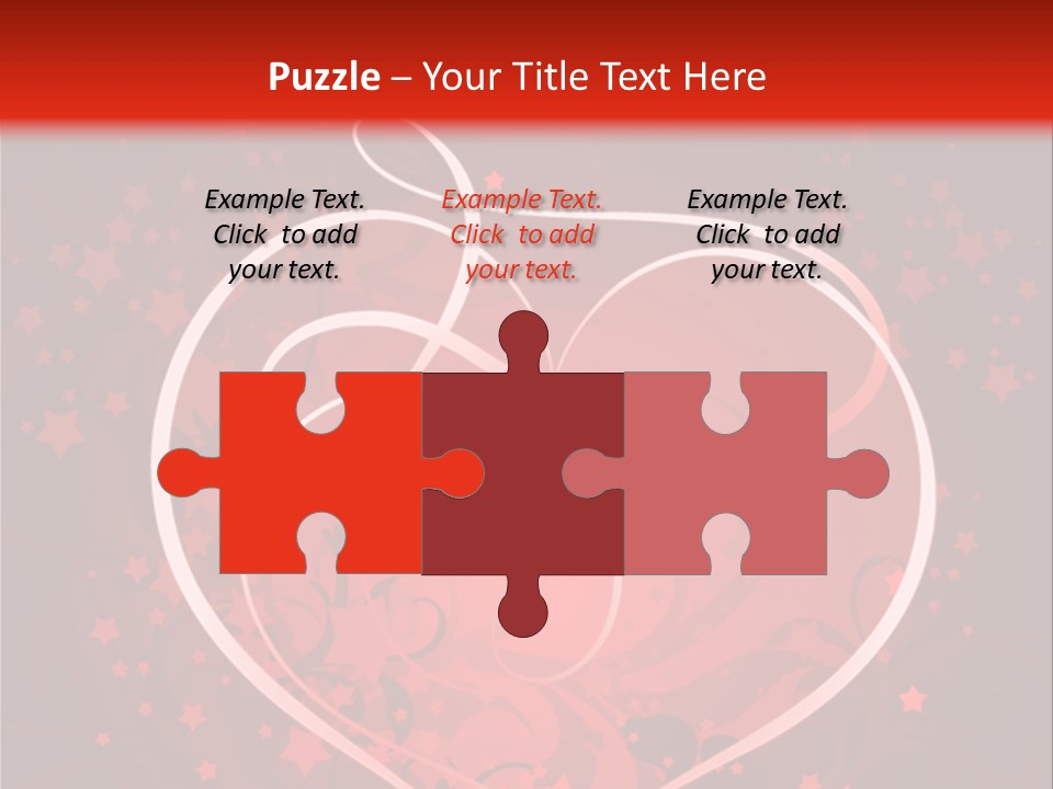 Retro Paint Heart PowerPoint Template