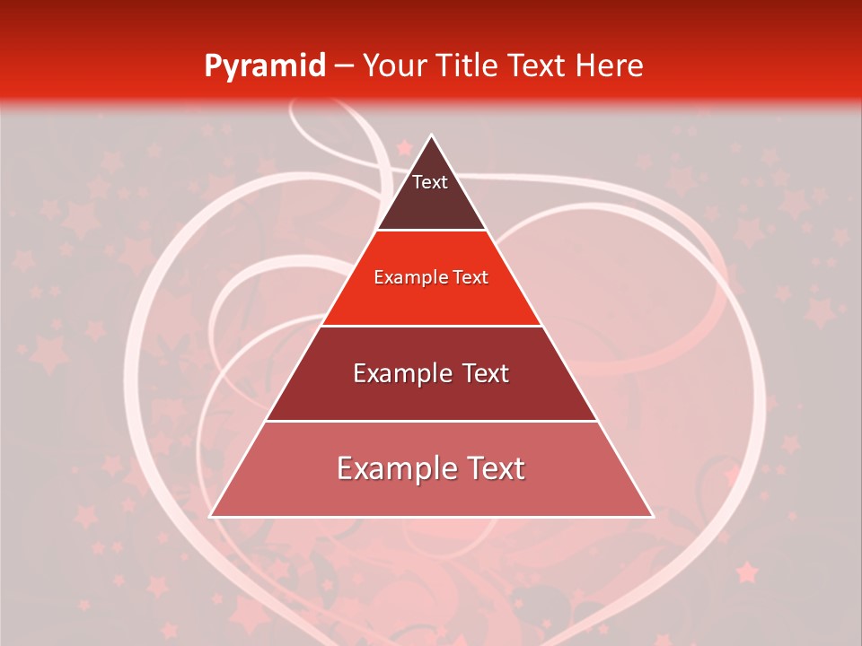 Retro Paint Heart PowerPoint Template