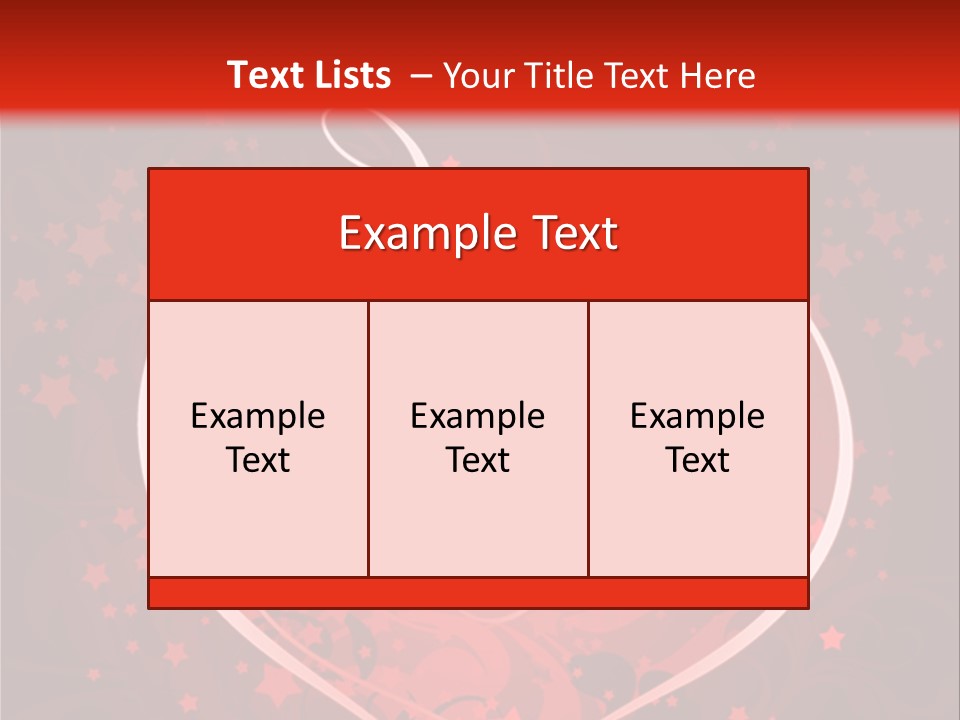 Retro Paint Heart PowerPoint Template