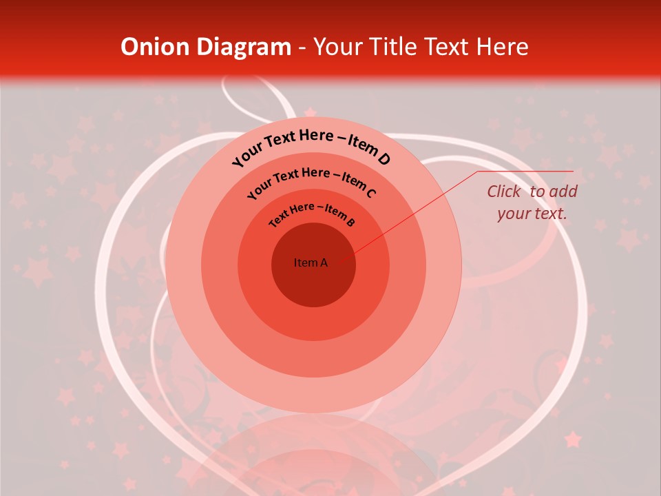Retro Paint Heart PowerPoint Template