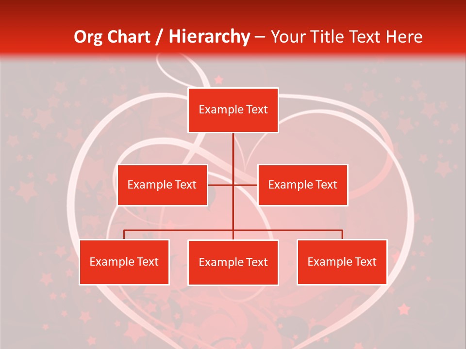 Retro Paint Heart PowerPoint Template