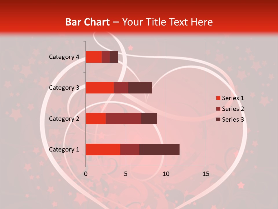 Retro Paint Heart PowerPoint Template