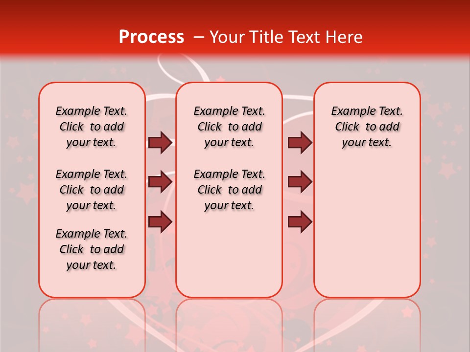Retro Paint Heart PowerPoint Template