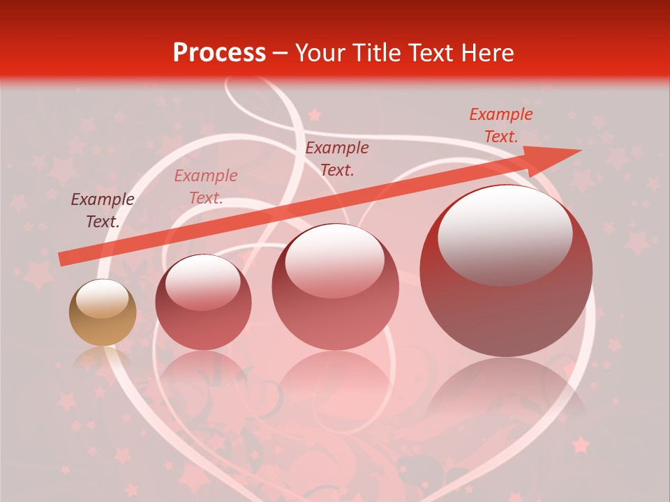 Retro Paint Heart PowerPoint Template