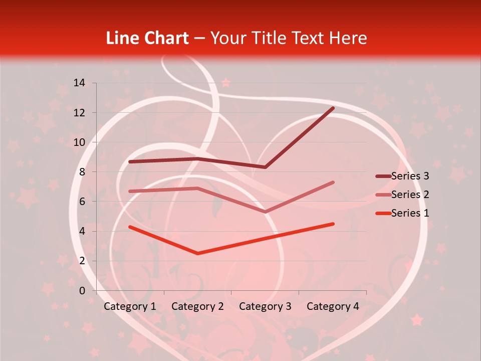 Retro Paint Heart PowerPoint Template
