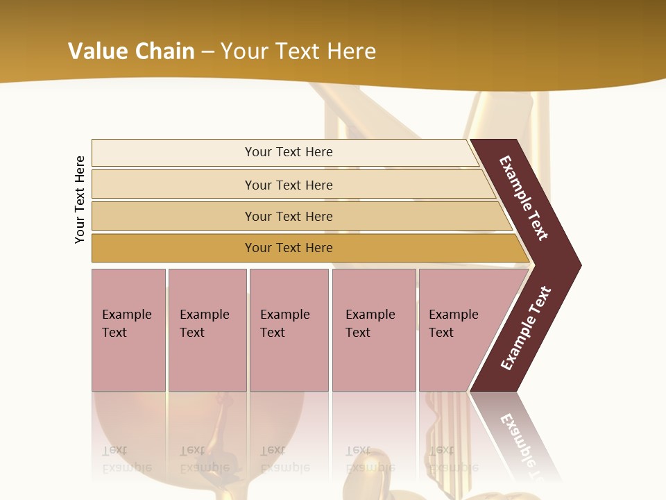 A Person Holding A Golden Key With A Check Mark On It PowerPoint Template