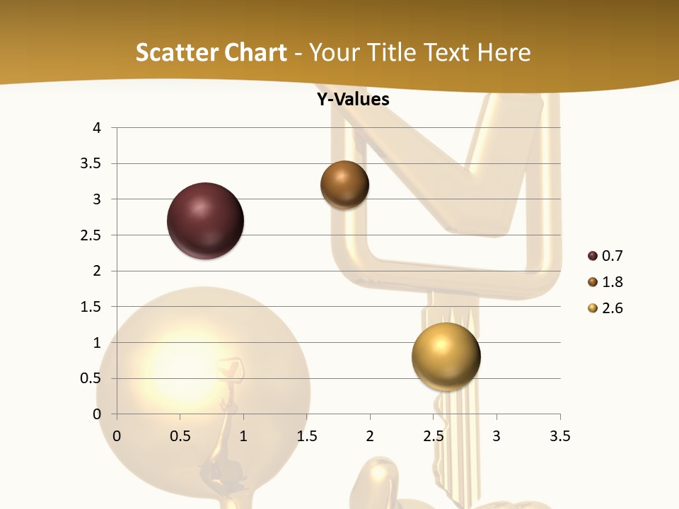 A Person Holding A Golden Key With A Check Mark On It PowerPoint Template