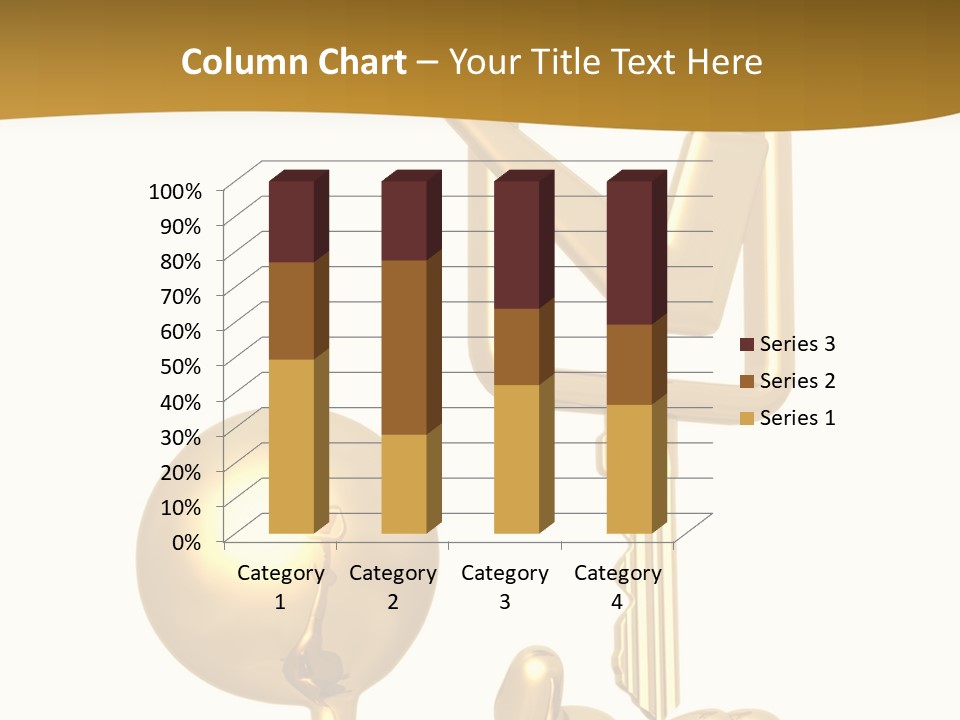 A Person Holding A Golden Key With A Check Mark On It PowerPoint Template
