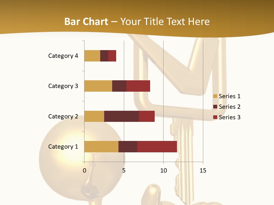 A Person Holding A Golden Key With A Check Mark On It PowerPoint Template