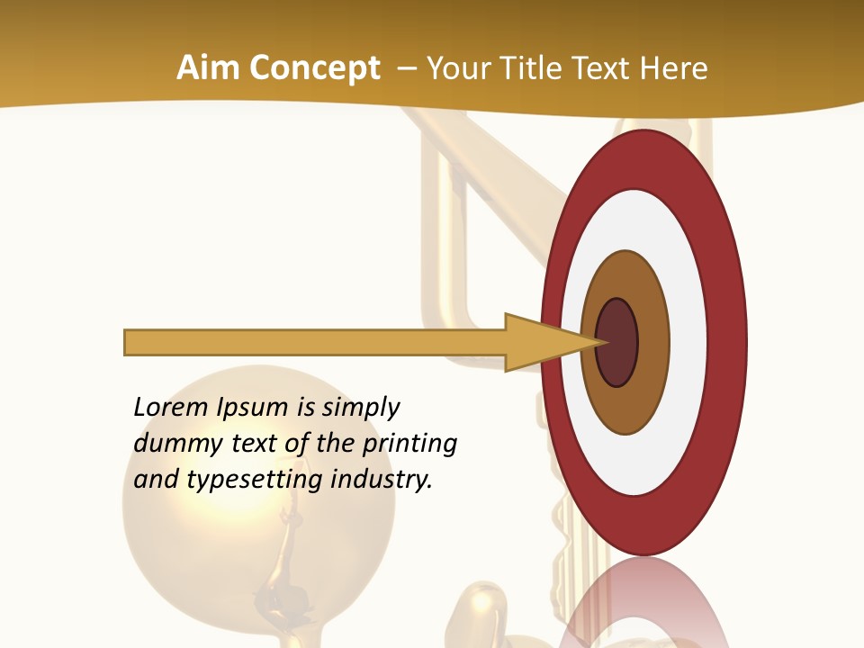 A Person Holding A Golden Key With A Check Mark On It PowerPoint Template