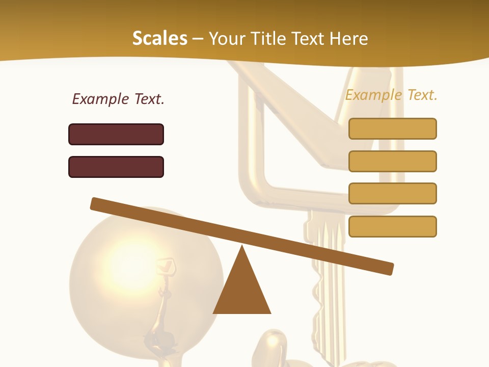 A Person Holding A Golden Key With A Check Mark On It PowerPoint Template