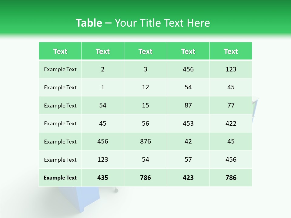 A Group Of Desks With Computers On Them PowerPoint Template