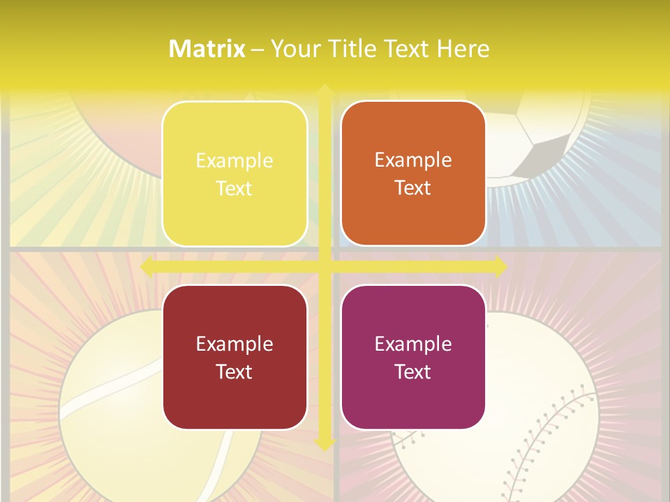 Football Sphere Ball PowerPoint Template