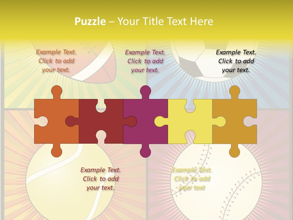 Football Sphere Ball PowerPoint Template