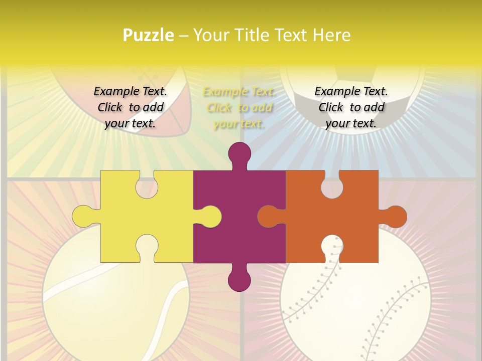 Football Sphere Ball PowerPoint Template