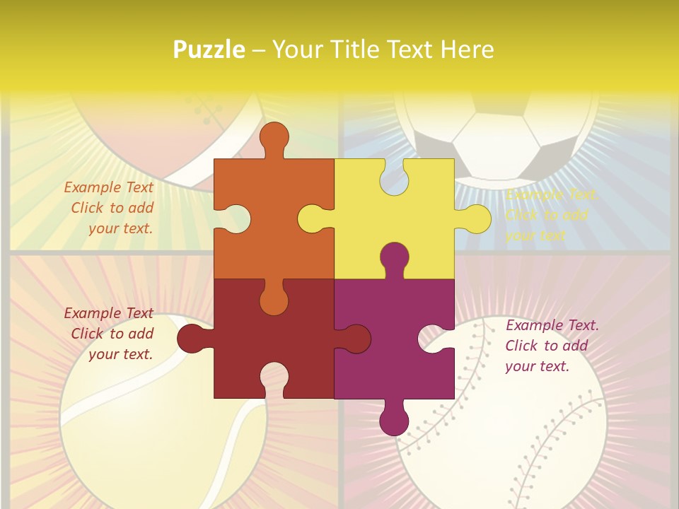 Football Sphere Ball PowerPoint Template