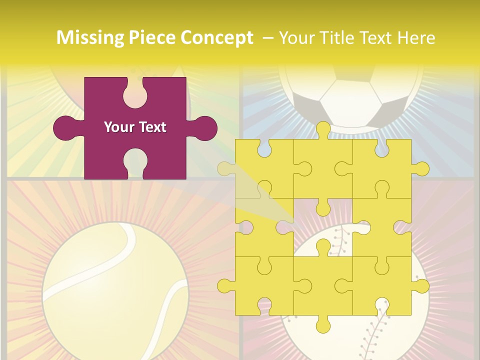 Football Sphere Ball PowerPoint Template