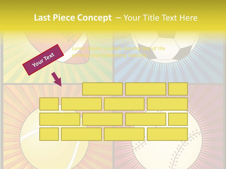 Football Sphere Ball PowerPoint Template