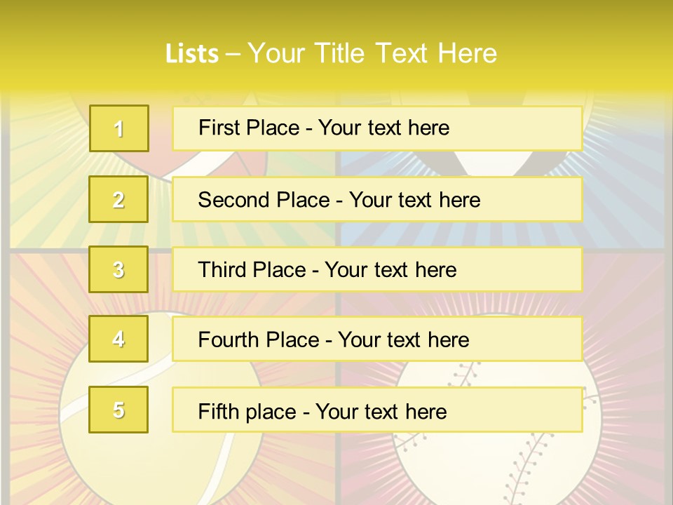 Football Sphere Ball PowerPoint Template