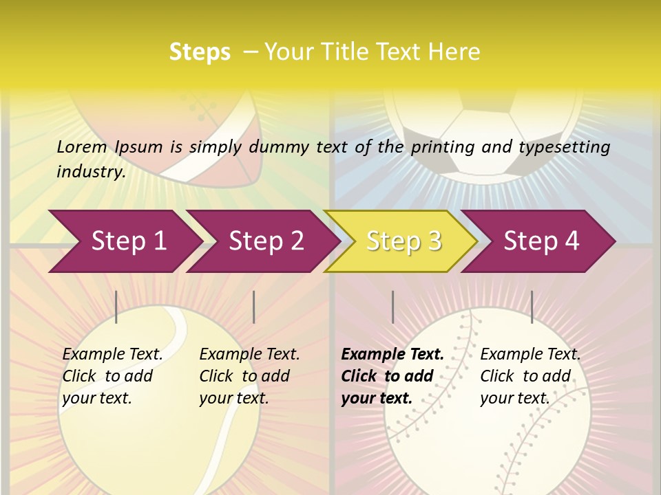 Football Sphere Ball PowerPoint Template