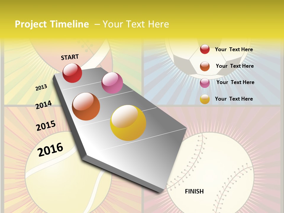 Football Sphere Ball PowerPoint Template