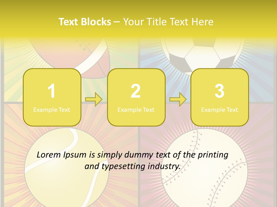 Football Sphere Ball PowerPoint Template