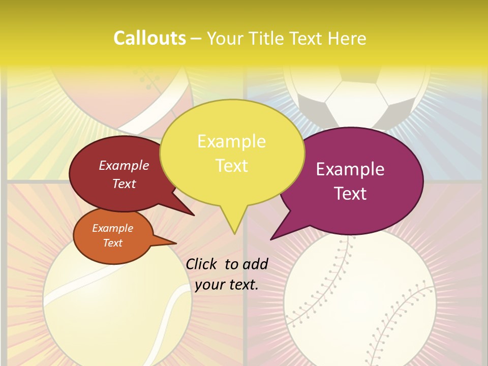 Football Sphere Ball PowerPoint Template
