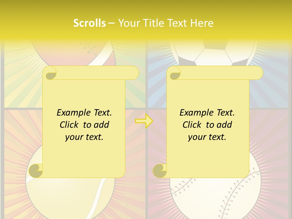 Football Sphere Ball PowerPoint Template
