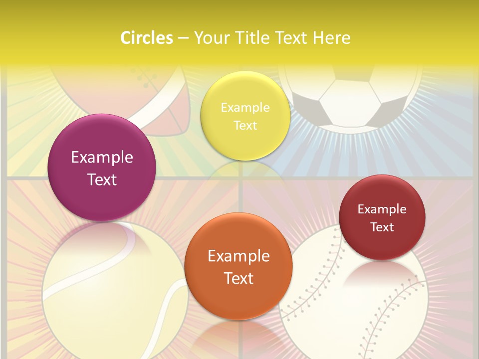 Football Sphere Ball PowerPoint Template