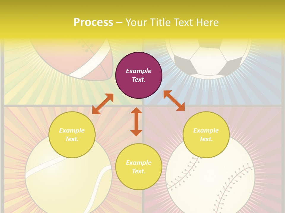 Football Sphere Ball PowerPoint Template