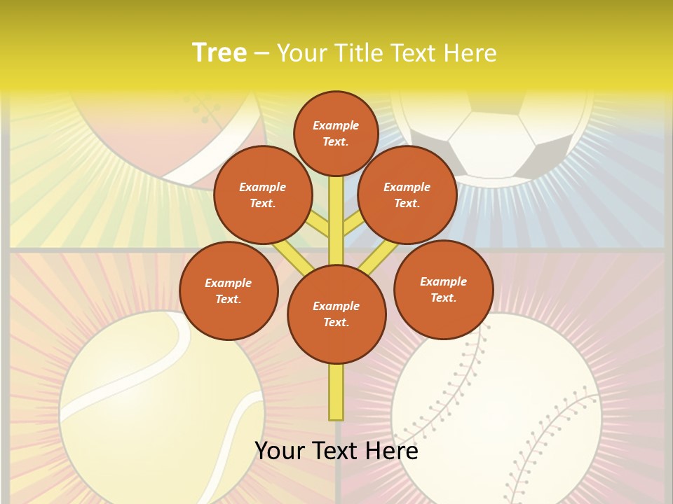 Football Sphere Ball PowerPoint Template