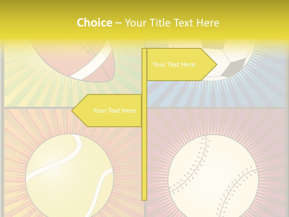 Football Sphere Ball PowerPoint Template