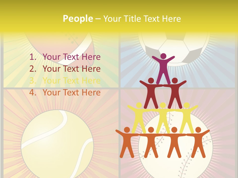 Football Sphere Ball PowerPoint Template