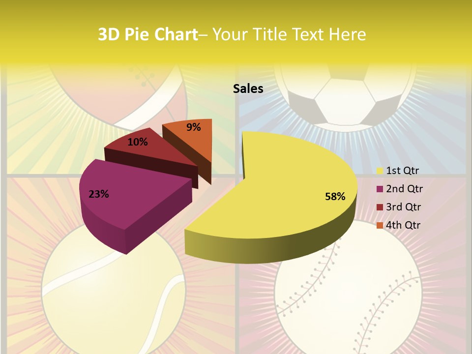 Football Sphere Ball PowerPoint Template