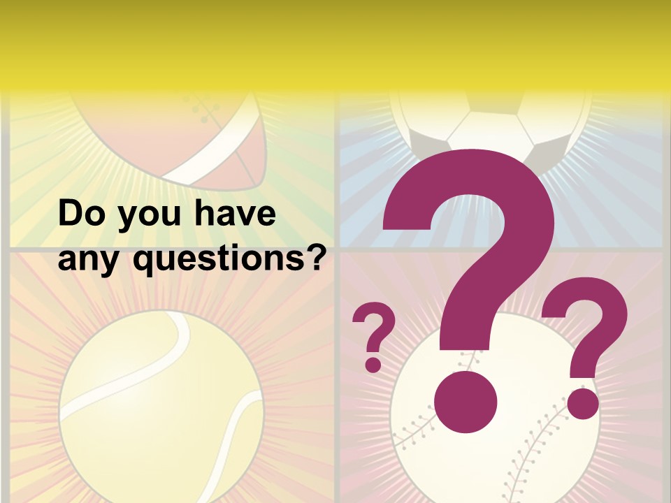 Football Sphere Ball PowerPoint Template