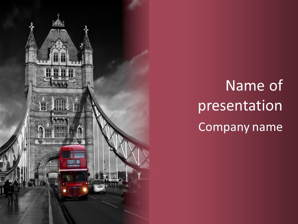 Drive Deck Trafalgar PowerPoint Template