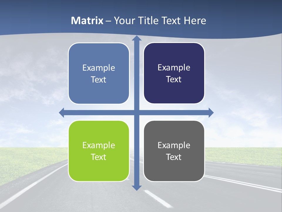 Speed Way Travel PowerPoint Template