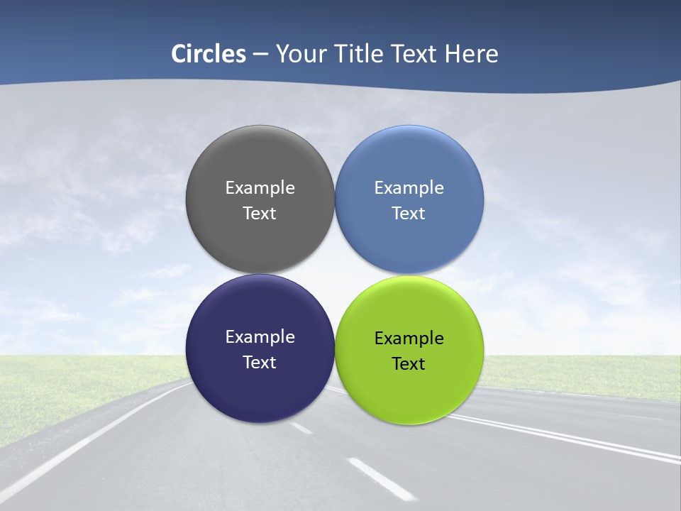 Speed Way Travel PowerPoint Template