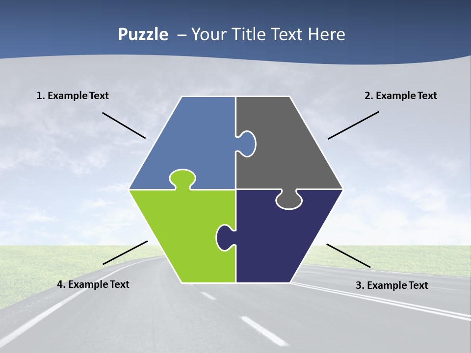 Speed Way Travel PowerPoint Template