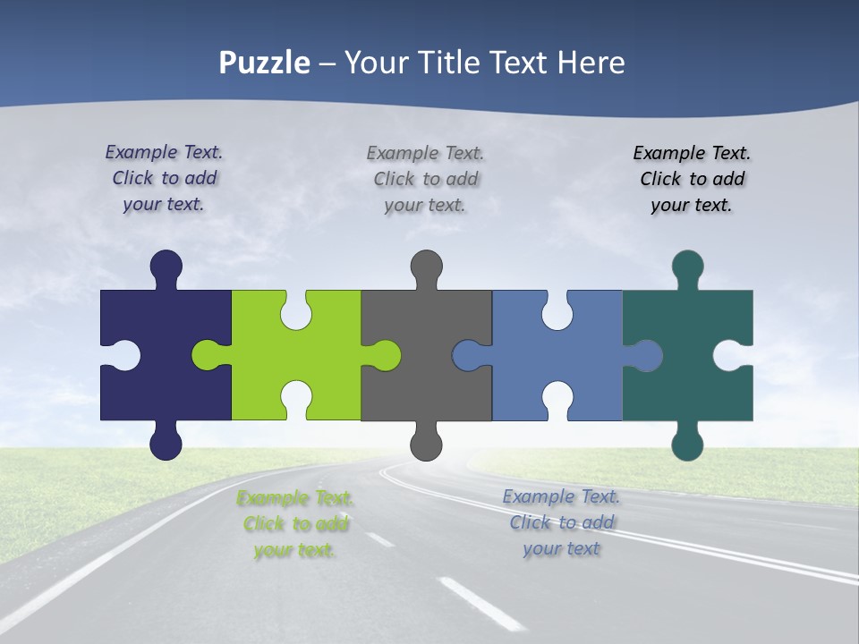 Speed Way Travel PowerPoint Template