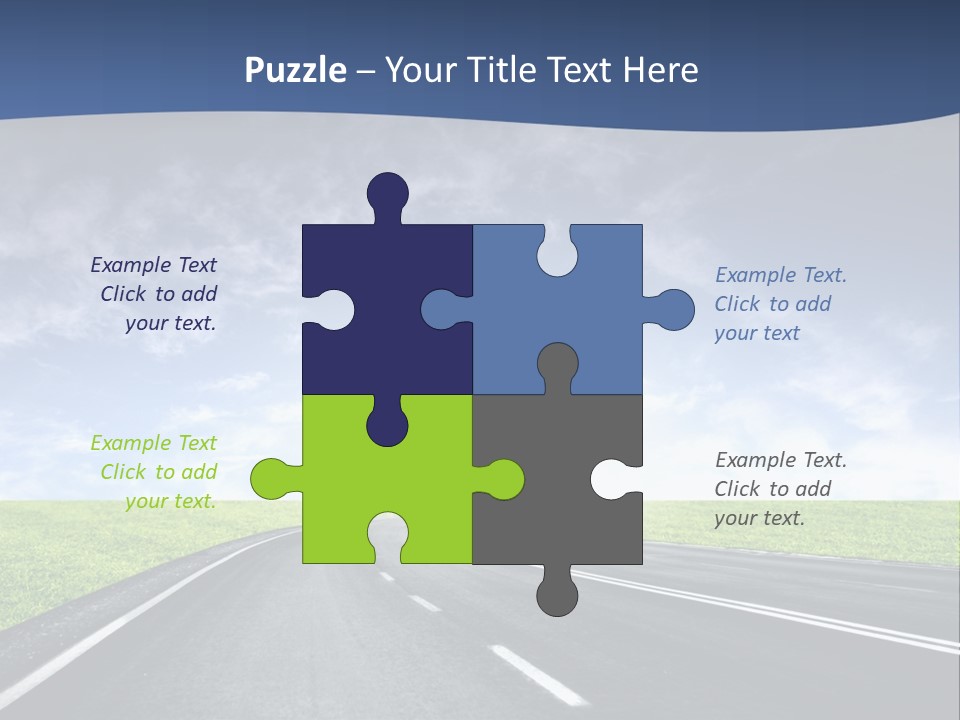 Speed Way Travel PowerPoint Template