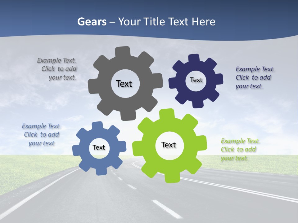 Speed Way Travel PowerPoint Template