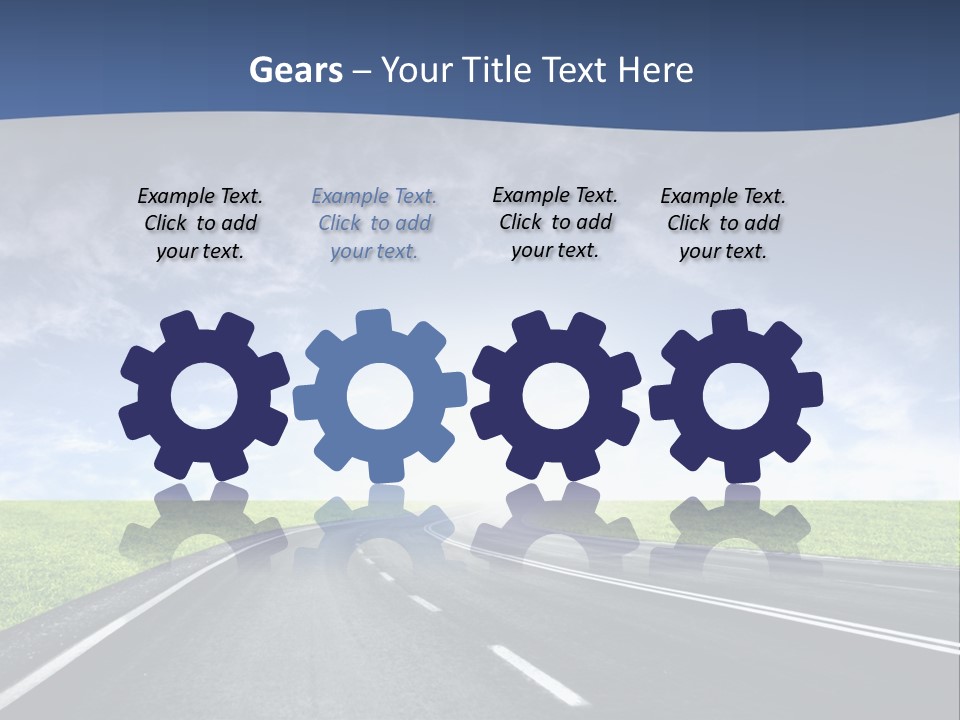 Speed Way Travel PowerPoint Template