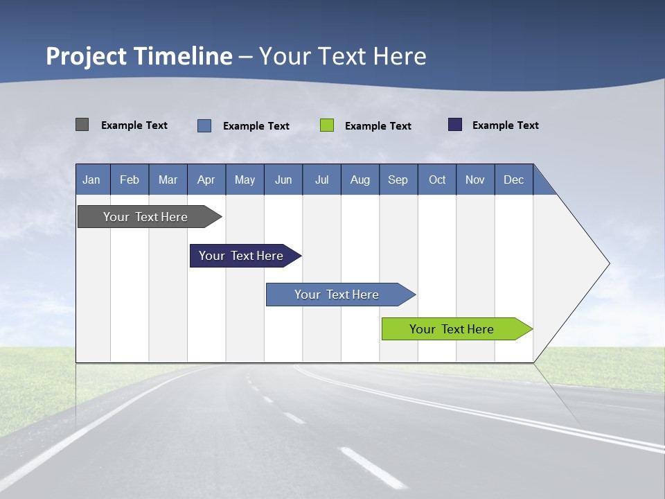Speed Way Travel PowerPoint Template
