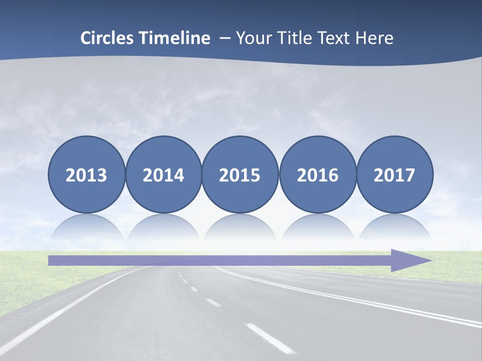 Speed Way Travel PowerPoint Template