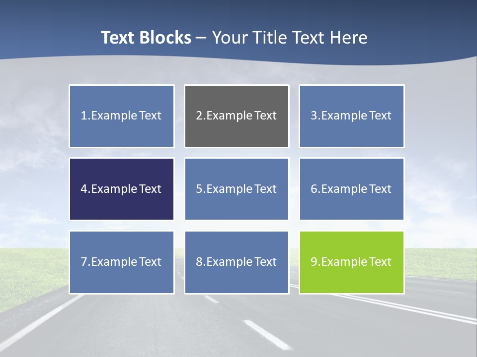Speed Way Travel PowerPoint Template