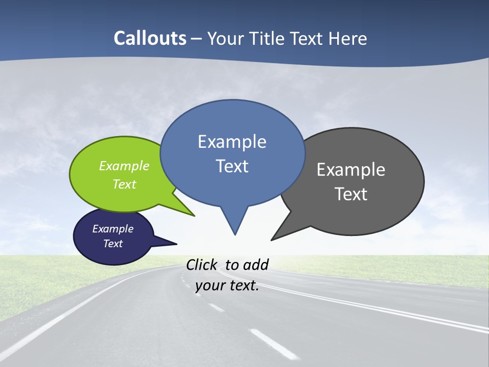 Speed Way Travel PowerPoint Template