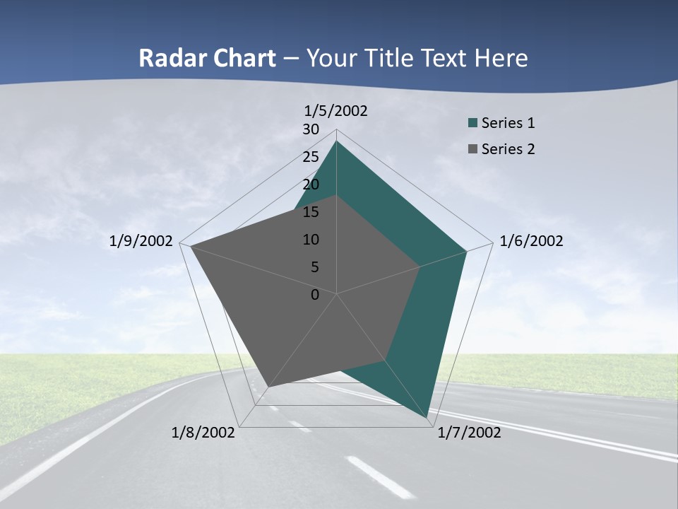 Speed Way Travel PowerPoint Template