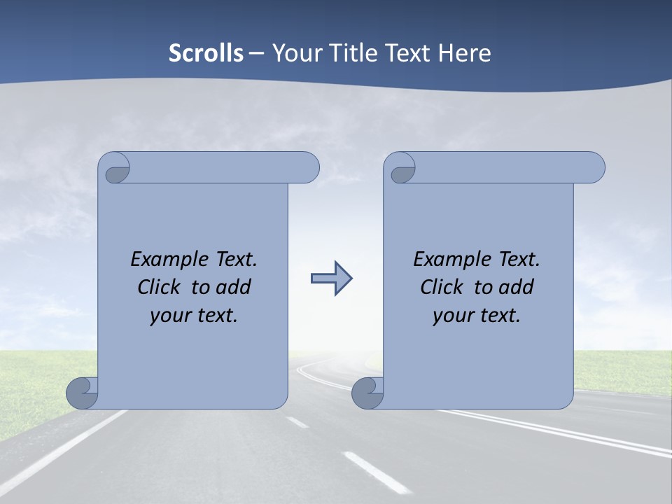 Speed Way Travel PowerPoint Template